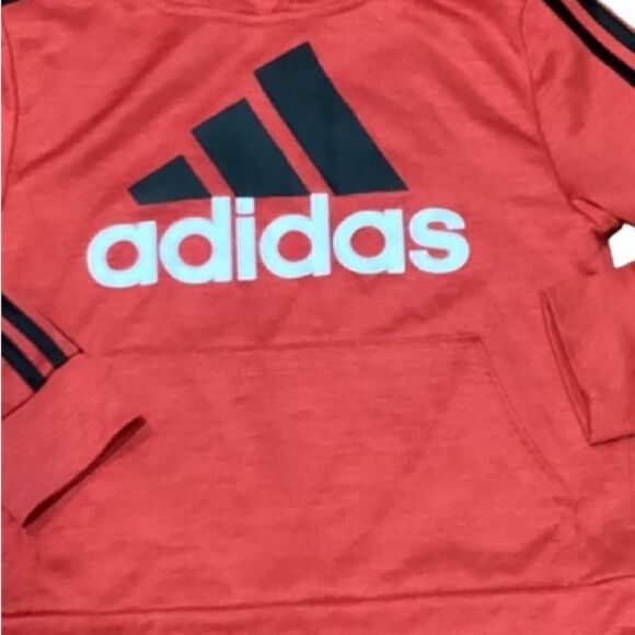 Adidas Red Hoodie Sz 8 Small - Picture 4 of 6